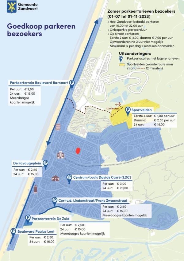 M&M Studio'S 1 & 2 Zandvoort Eksteriør bilde